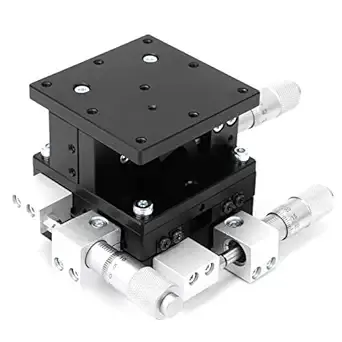 XYZ 3-Axes Manual Linear Stage，6<wbr/>0 x 60mm Trimming Platform Tuning Sliding