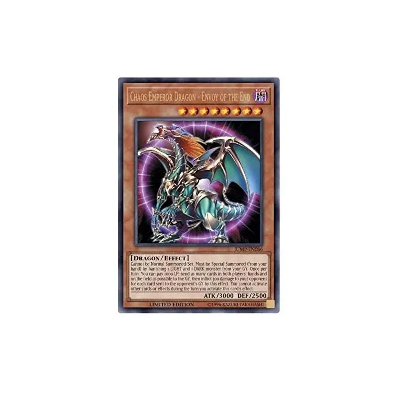 YuGiOh Toon Chaos Rare Chaos Emperor Dragon