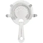 Winco Stainless Steel 4-Prong Bar Strainer