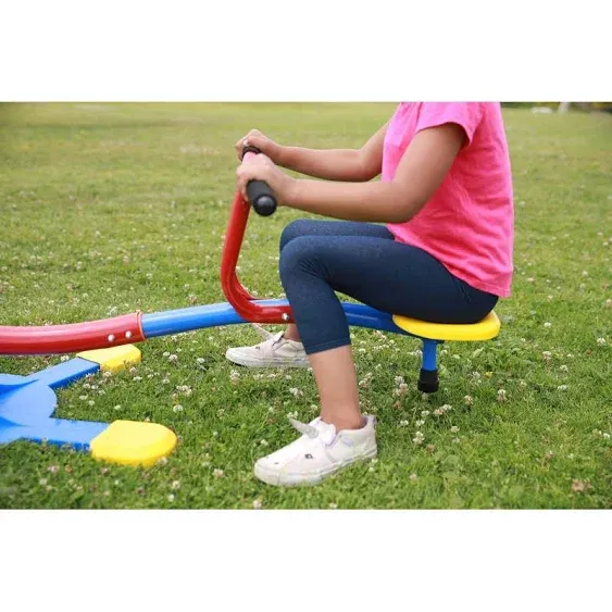 Seesaw, Sit and Spin Teeter Totter, See Saw for Kids Outdoor, Outside Toys fo...