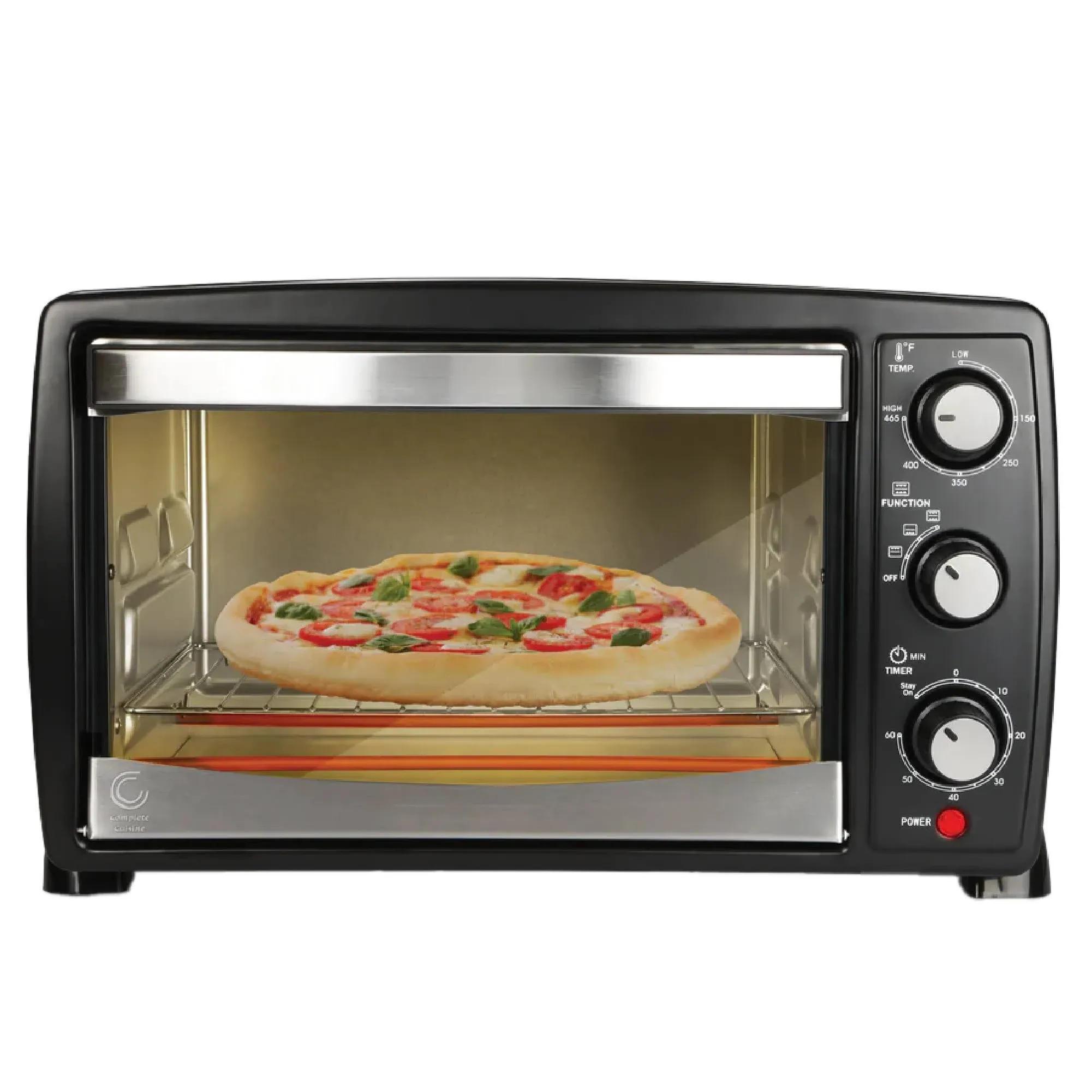 CC-TST6000 20-Liter Toaster Oven, Large Countertop Toaster Oven for Baking and Broiling