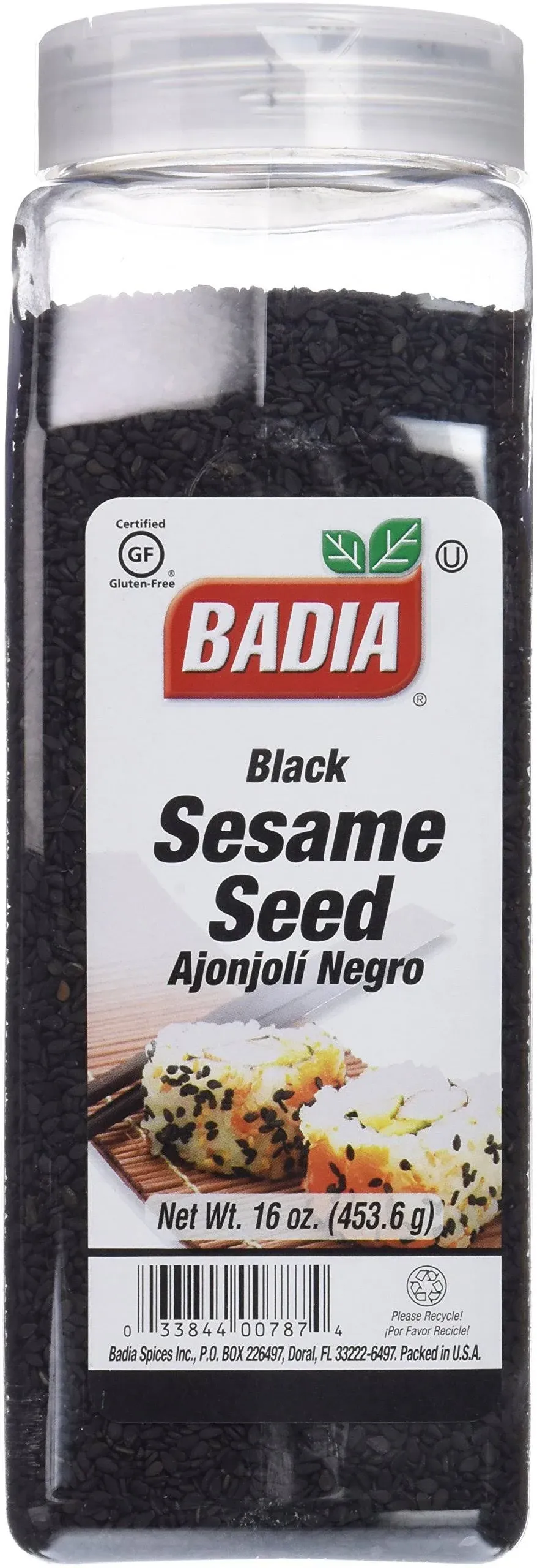 Badia Black Sesame 16 oz