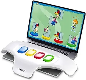 "Webee Toddler and Children's Educational Learning Game Console For Ages 2-6 with 27 Games Included"