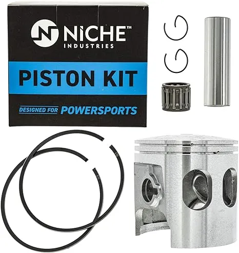 NICHE Stock Piston Kit for Polaris 3085886 Big Boss Scrambler Sportsman 400 1997-2002