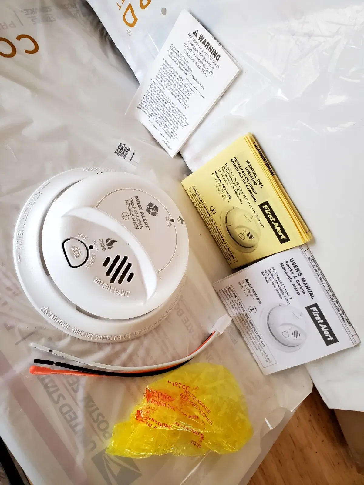 BRK Smoke and Carbon Monoxide Alarm SC9120LBL