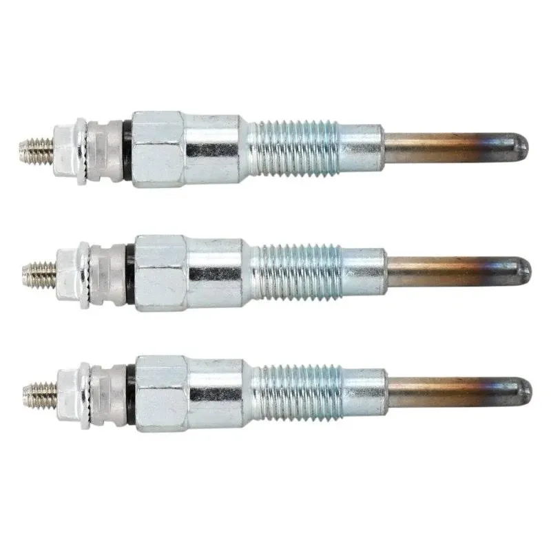  3PCS Glow Plug 16851-65510 16851-65512 Compatible with Kubota D722 D902 D905 