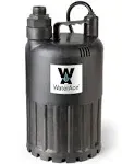 Wa80up Submersible Utility Pump 1/2 Hp Black