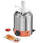 Electric Bottle Warmer with Bottle 0.57 Qt. Commercial Cheese Dispenser Plastic 