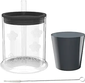 Spoutless Sippy & Straw Convertible Cup Set- Gray