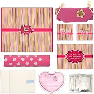 Anigan First Period Kit Pink Polka Dot (XS)