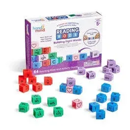 Hand2Mind Reading Rods Building Sight Words