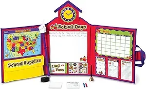 Learning Resources Pretend & Play School Set with Canadian Map