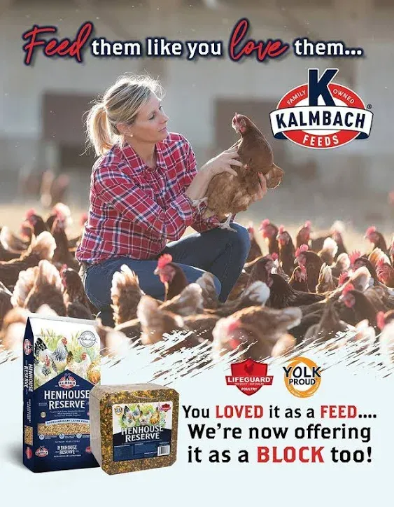 Kalmbach Feeds Henhouse Reserve Supplement Block