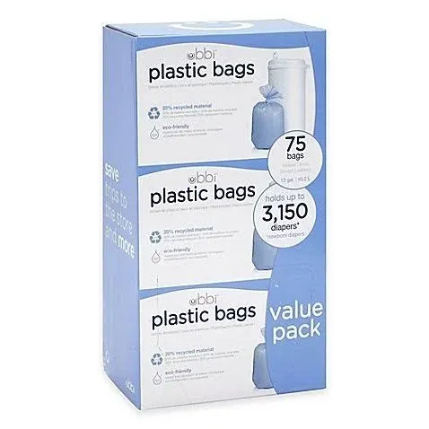 UBBI Plastic Diaper Pail Bags