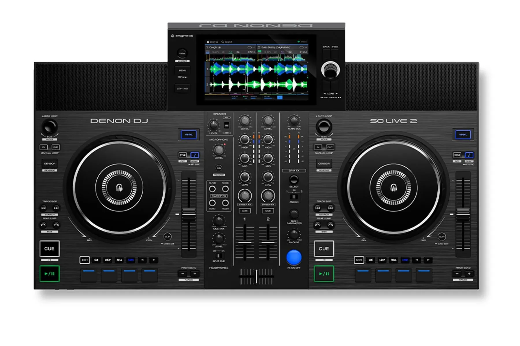 Denon SCLIVE2XUS SC LIVE 2 2-Deck Standalone DJ Player Controller