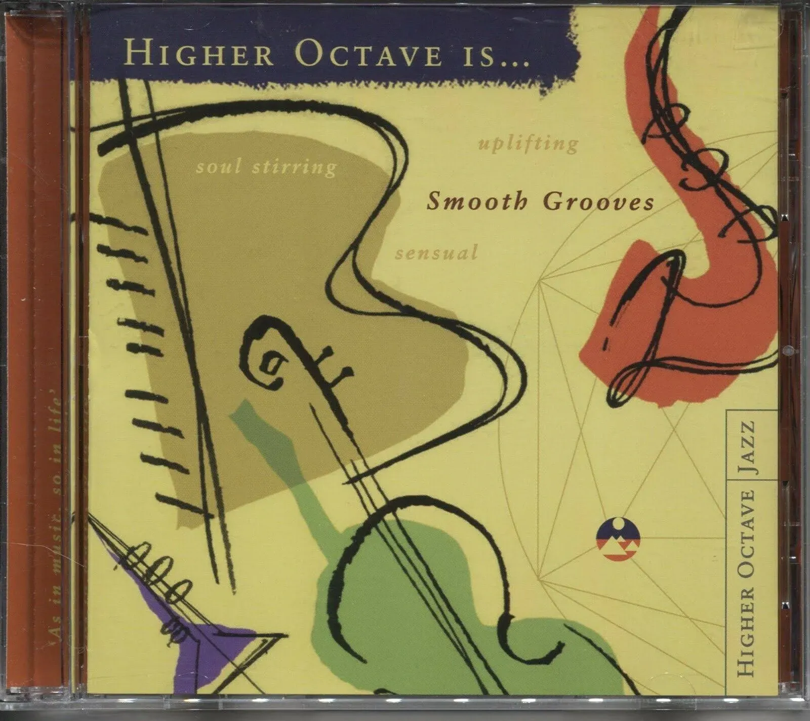 Higher Octave Is Smooth Grooves by Various (CD, 1999) No Case No Tracking #B590