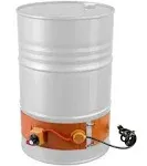 QWORK Drum Heater Barrel Band for 55 Gallon Metal Oil Drum, 1200 Watt 120 Volt Grease Keg Heater, Temperature Adjustment Insulated Band Heater Pail Heater with Thermostat