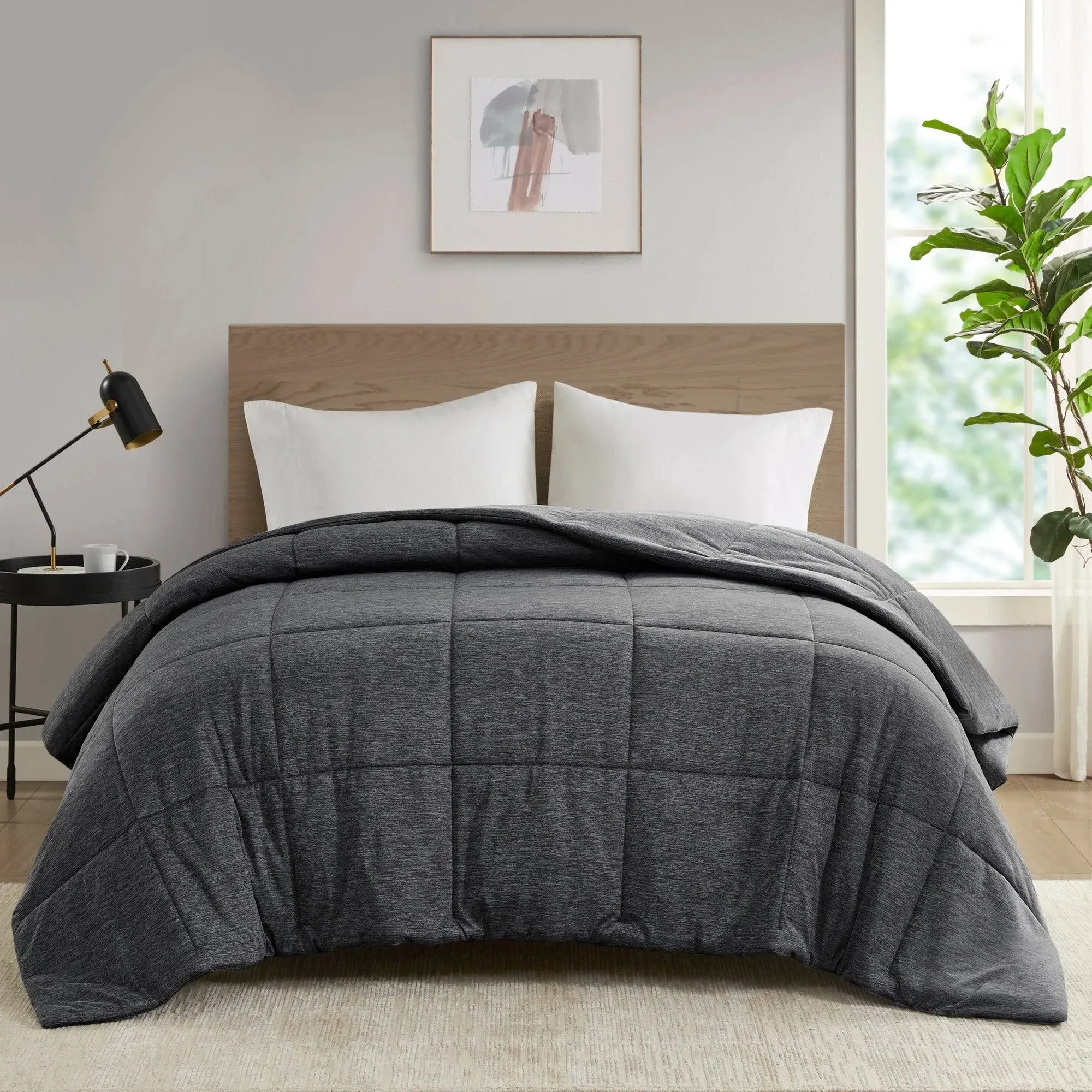 Urban Habitat - Comfort Cool Jersey Knit Oversized Down Alternative Comforter ...