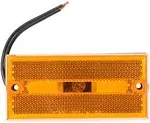 Peterson Manufacturing V132A Amber Rectangular Clearance/Side Marker Light