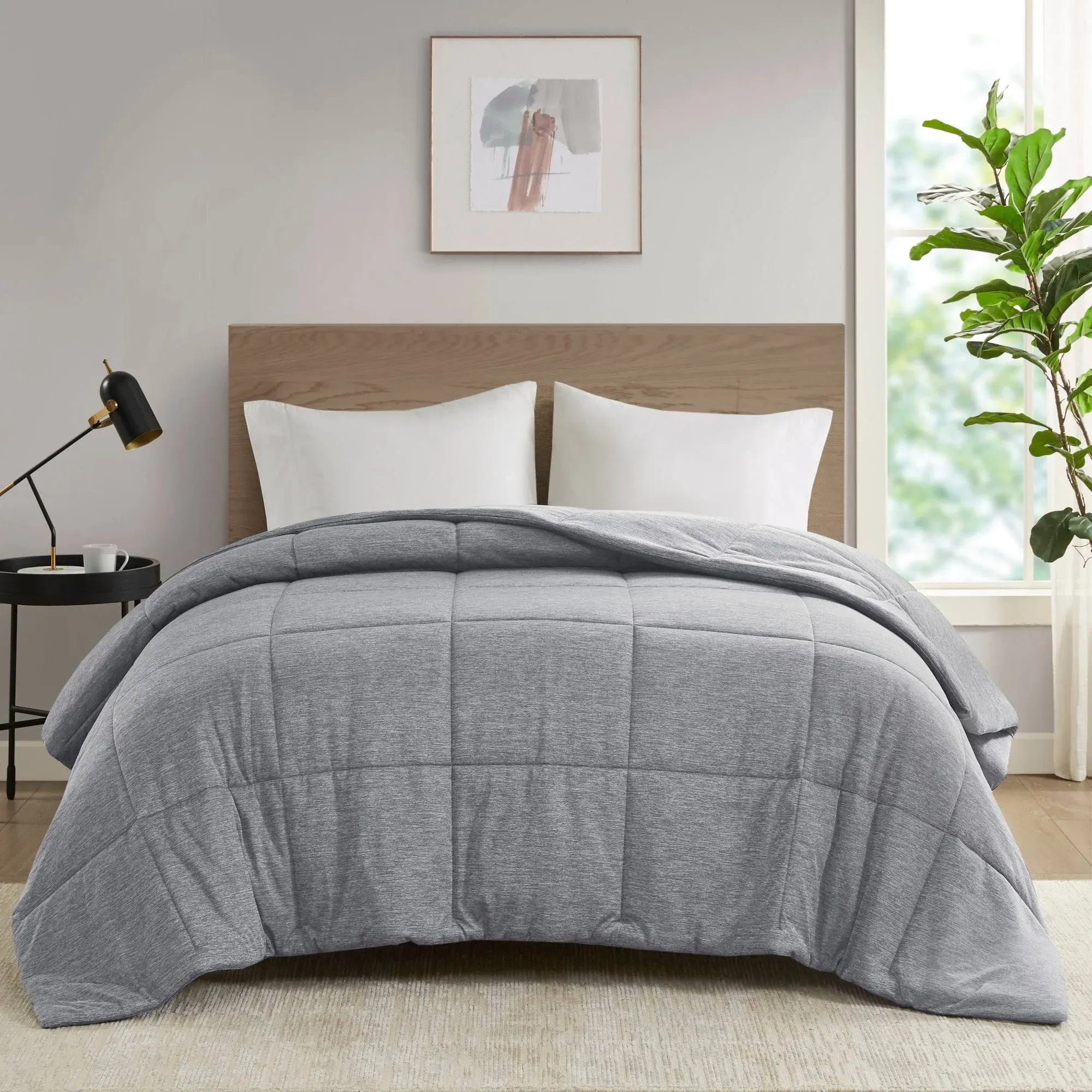 Urban Habitat - Comfort Cool Jersey Knit Oversized Down Alternative Comforter ...