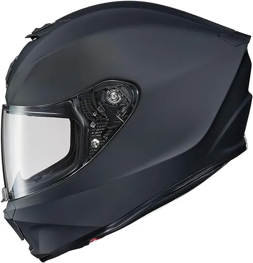 ScorpionEXO R420 Full Face Polycarbonate Street Motorcycle Helmet Comm Ready Speaker Pockets DOT Snell Approved Adult
