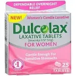 Dulcolax Women Gentle Laxative Comfort Coated Tablets - 25 Ea