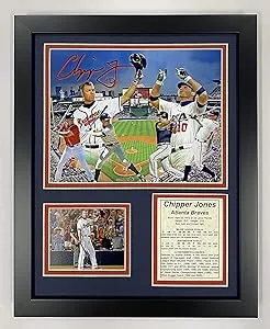 Legends Never Die 'chipper Jones Framed Photo Collage 11 x 14-inch