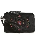 Vera Bradley Clip & Zip Mini Pouch in Winter Ornaments Velvet