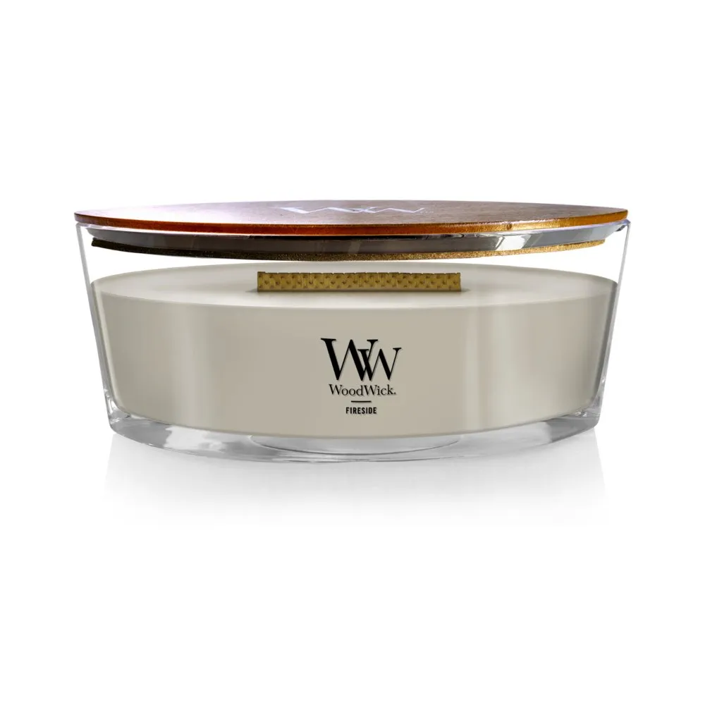 WoodWick -Fireside Ellipse Candle