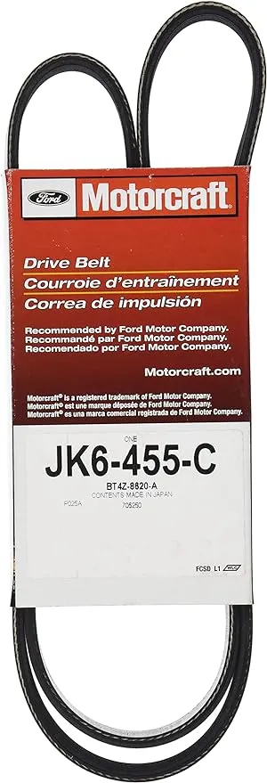 Motorcraft JK6455C Serpentine V-Belt