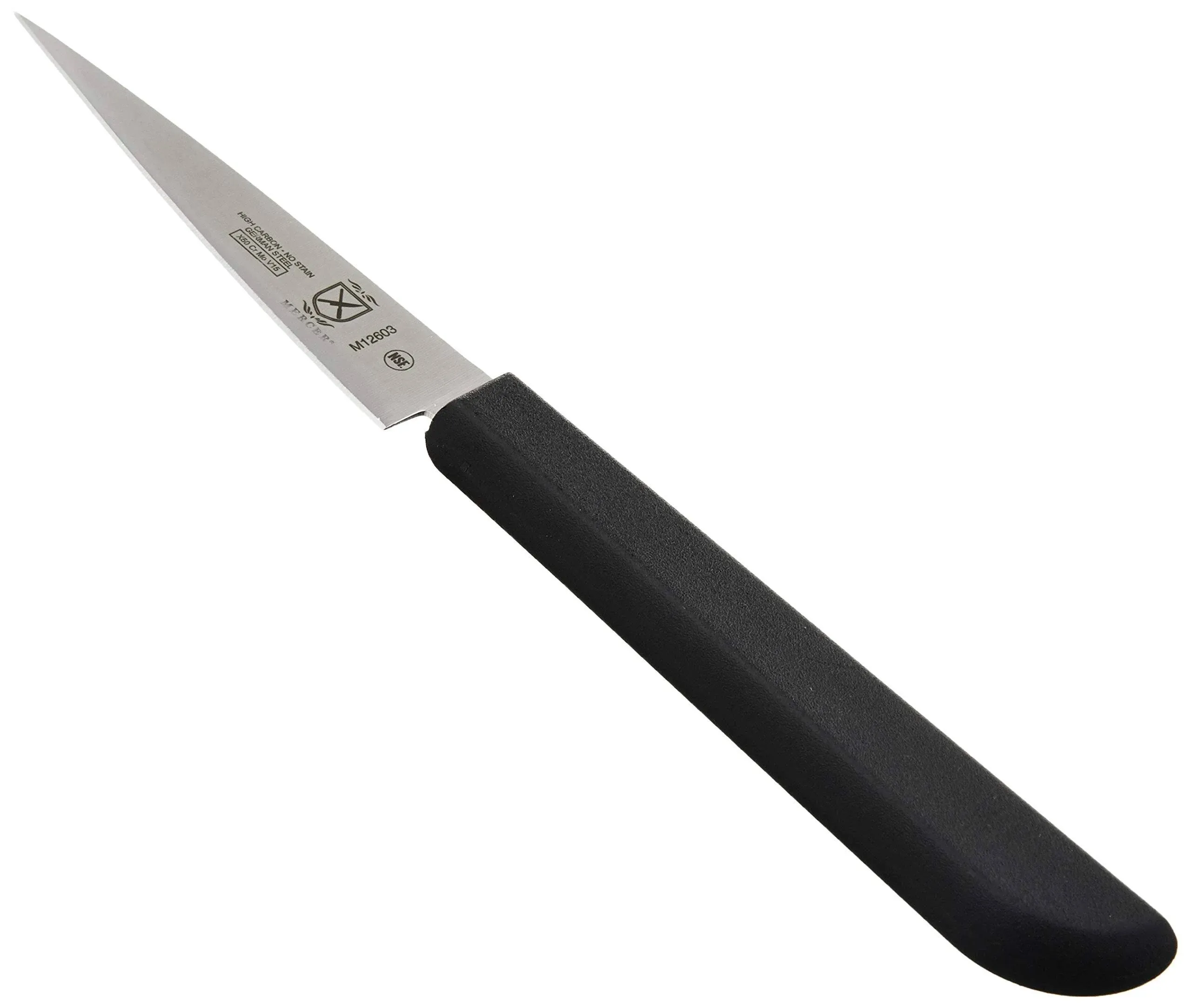 Mercer Culinary M12603 Thai Carving Knife, 3.5 Inch, Black