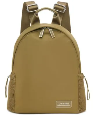 Jessie Mesh Side Pocket Nylon Backpack