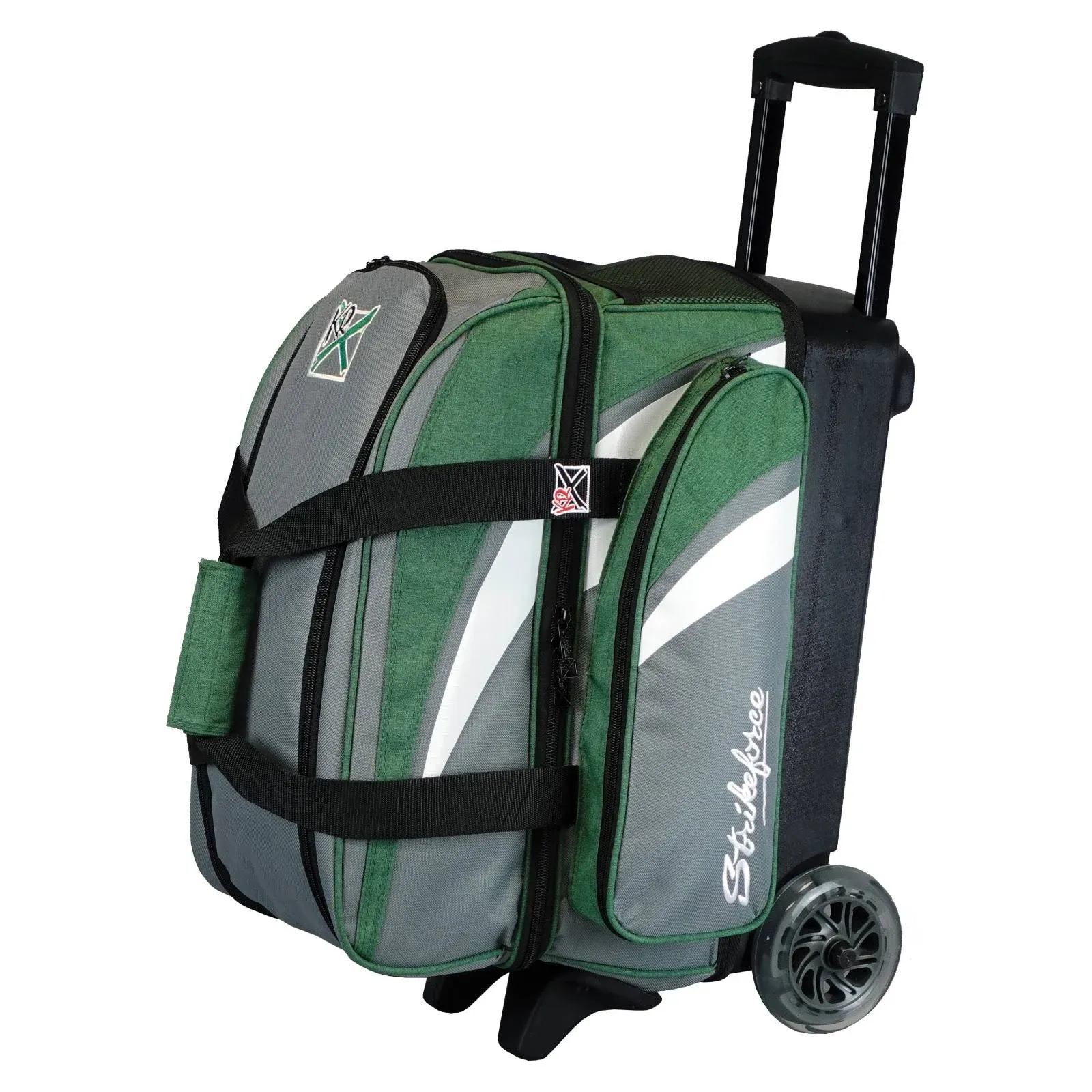 KR Strikeforce Cruiser  Double Roller Green Bowling Bag