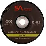 SCIENTIFIC ANGLERS ABSOLUTE FLUORO TROUT TPT 32YDS