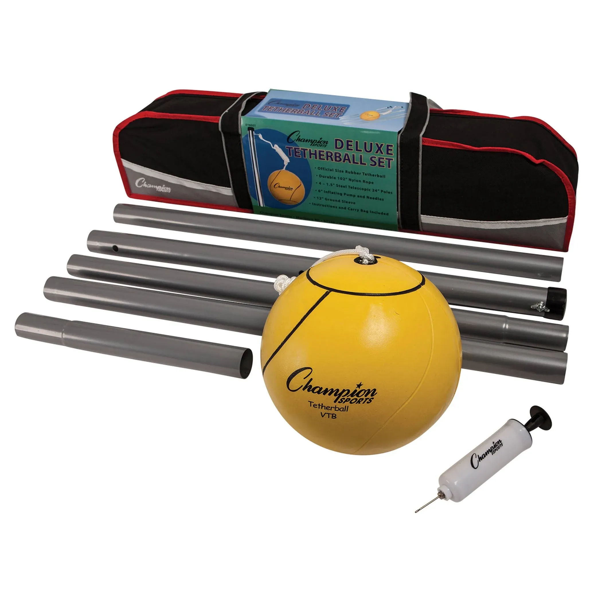 Champion Sports Deluxe Tether Ball Set 