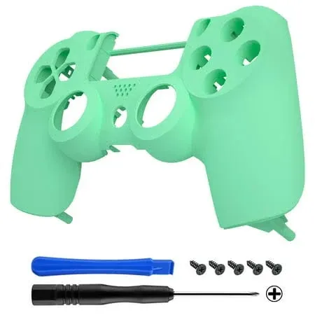 eXtremeRate Mint Green Replacement Front Housing Shell for PS4 Slim Pro ...