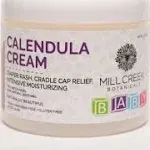 Mill Creek Botanicals Baby Cream, Calendula, with Witch Hazel, Extra Gentle - 4 fl oz