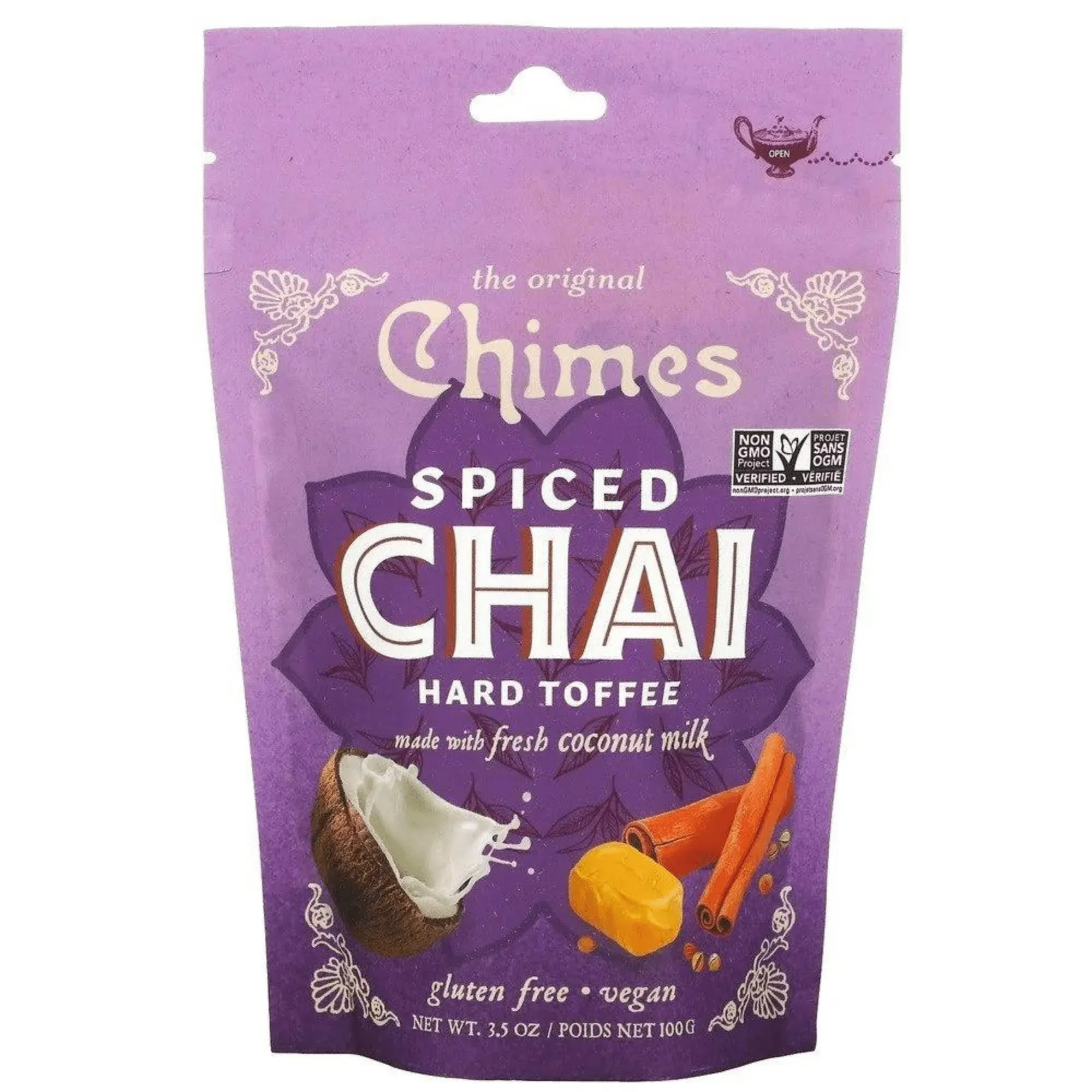 Chimes Spiced Chai Hard Toffee (3.5 oz) #10086561