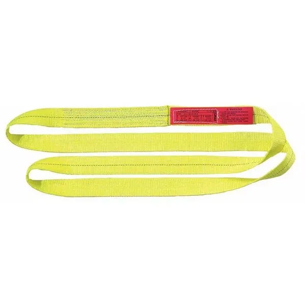 Lift-All Polyester 1-Ply Endless Web Sling - 1" x 4 ft - Yellow EN1801DX4