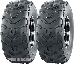 WANDA Set of 2 ATV Tires 20X7-8 /6PR for 93-17 Honda TRX 90 90X