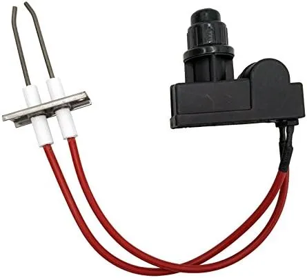 MENSI double ignition kit electronic igniter with high spark plug wire length 450mm each for Catering euqipment stove