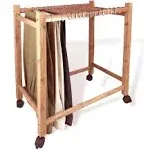 Aromatic Red Cedar Pant Trolley/Trouser Rack (Regular Size 16 Rods)