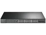 TP-Link TL-SG3428MP , 24 Port Gigabit L2+ Managed PoE Switch , 24 PoE+ Port @384W, 4 x SFP Slots , PoE Auto Recovery , Omada SDN Integrated, IPv6 , Static Routing , Limited Lifetime Protection 24 Port PoE+, 4 SFP Slots, 384W