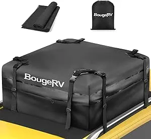 BougeRV Rooftop Cargo Carrier Bag Waterproof Car Roof Cargo Bag for Jeep Car ...