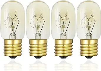 MEQIQTEK Whirlpool Microwave Light Bulb 40Watt - Microwave Light Bulbs Under Hood ...