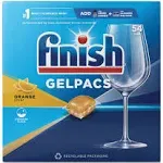 Finish All in 1 Gelpacs Orange, 54ct, Dishwasher Detergent Tablets