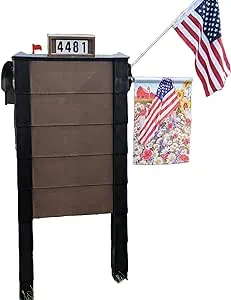 Custom Design Products Mailbox Protector - Pre-Assembled, No Dig, Keep Safe from ...