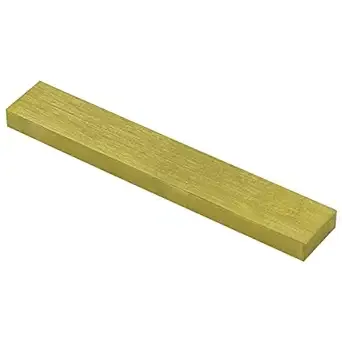 SuperDi Brass Flat Bar Stock 3/8'(375') x 1' x 6' C360 Extruded Rectangle Metal ...