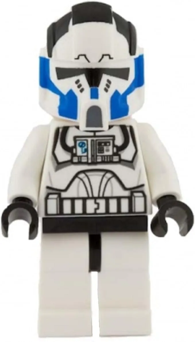 Lego Clone Trooper Pilot, 501st Legion 75004 The Clone Wars Star Wars Minifigure