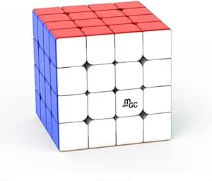 YJ MGC 4x4 Magnetic Stickerless Speed Cube 4X4X4 Cube Puzzle，YongJun 4x4 Flagship(YJ MGC 4 M - Stickerless)